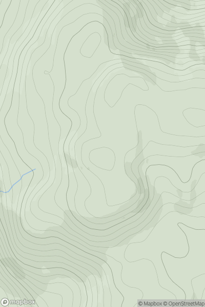 Thumbnail image for Meall Reamhar [Loch Lomond to Strathyre] [NN502094] showing contour plot for surrounding peak